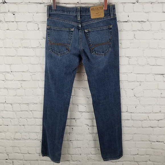 HOLLISTER | the skinny medium wash button fly jean - Picture 4 of 6